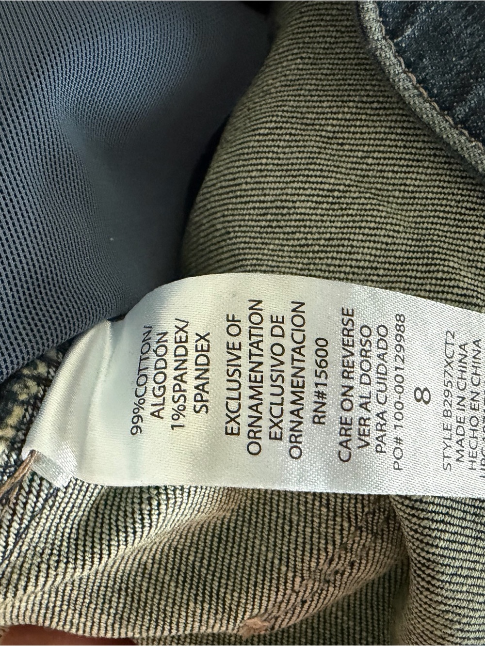 Democracy Skyrise Barrel Dark Blue Denim Jeans - Picture 12 of 12